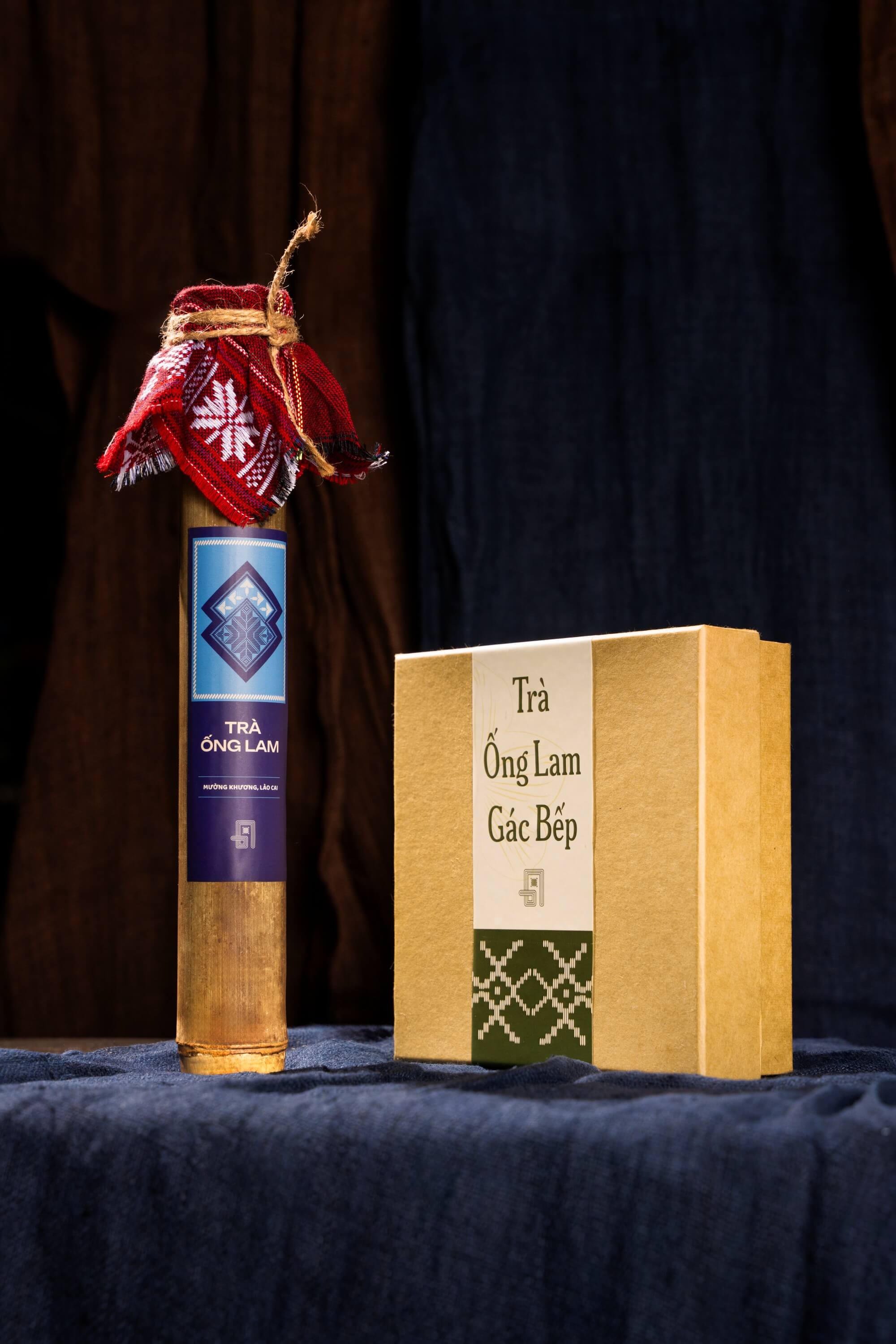 Trà ống lam gác bếp 2 tra ong lam gac bep